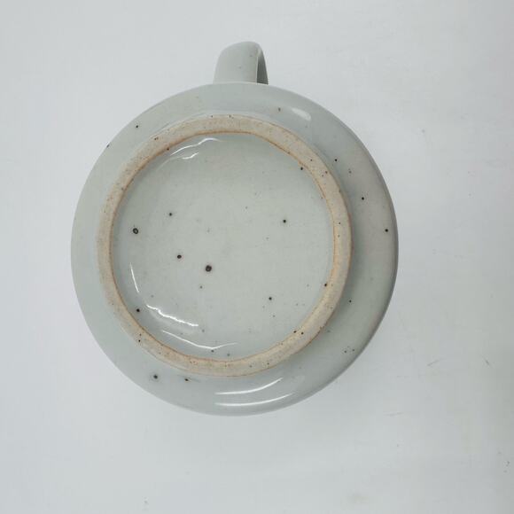 VTG Stoneware Set Cream Speckled 6 Bakers 5 Mugs Vintage Serveware Bakeware 11Pc - Picture 8 of 15